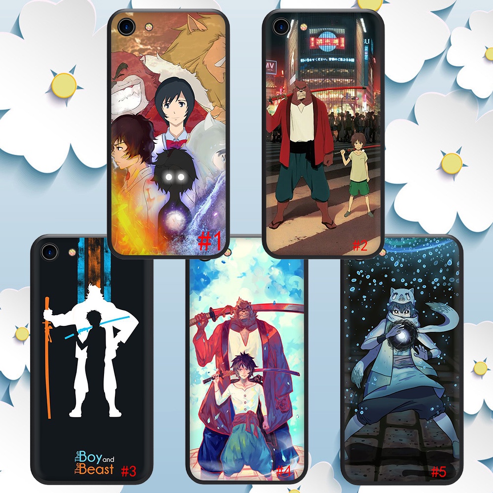 Ốp Điện Thoại Silicon Mềm Hình The Boy and The Beast Cho Oppo Reno 5 5F 5K Lite 6 Pro Plus 4G 5G BQ91