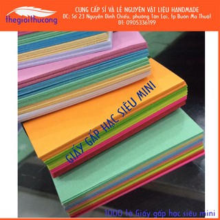 Giấy gấp hạc siêu nhỏ 1000 tờ