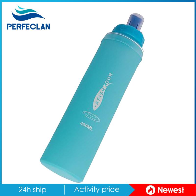 Bình Nước Thể Thao Bằng TPU Mềm Gấp Gọn Tiện Dụng