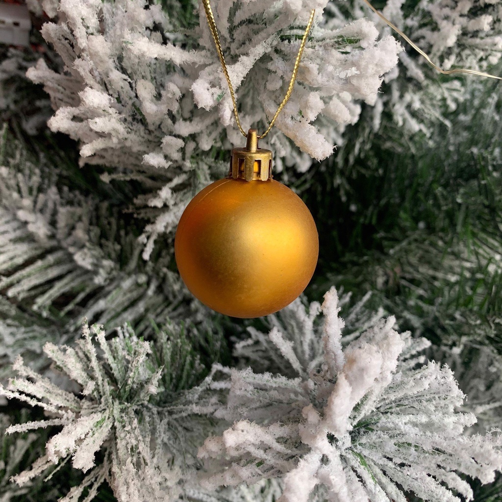 Trái châu trang trí cây thông Noel nhiều màu ctne41