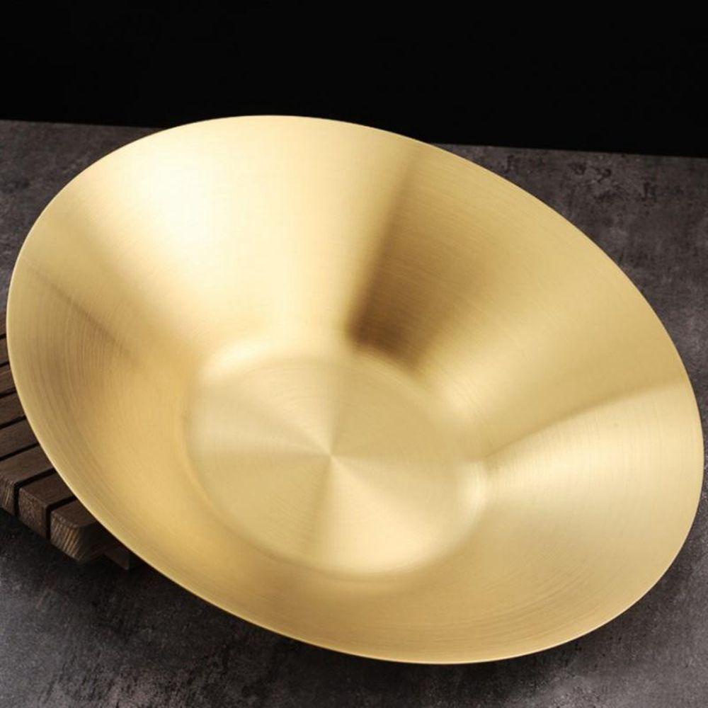 Đĩa Tròn Bằng Thép Không Gỉ 304 Tiện Dụng Cho Nhà Bếp