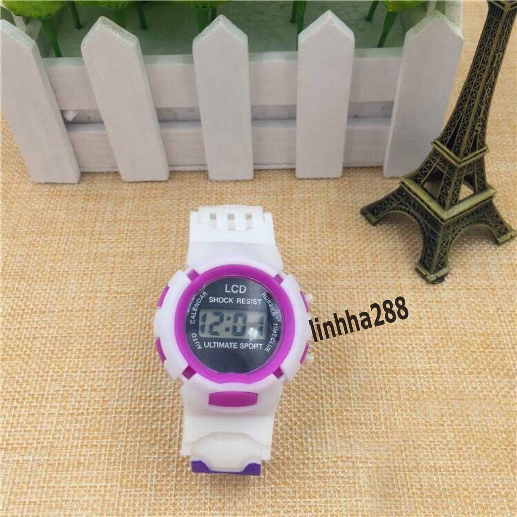Đồng hồ bắt mắt trẻ con led SHOCK RESIST
