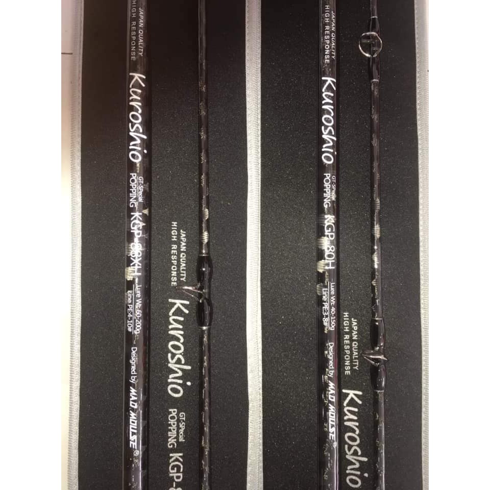 Cần câu Madmouse Popping Kuroshio, câu Lure ghềnh, đánh popping.