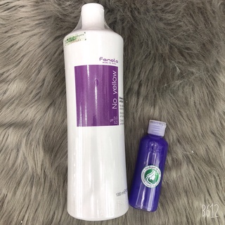  Dầu gội tím khử vàng FANOLA NO YELLOW 120ml 1000ml 