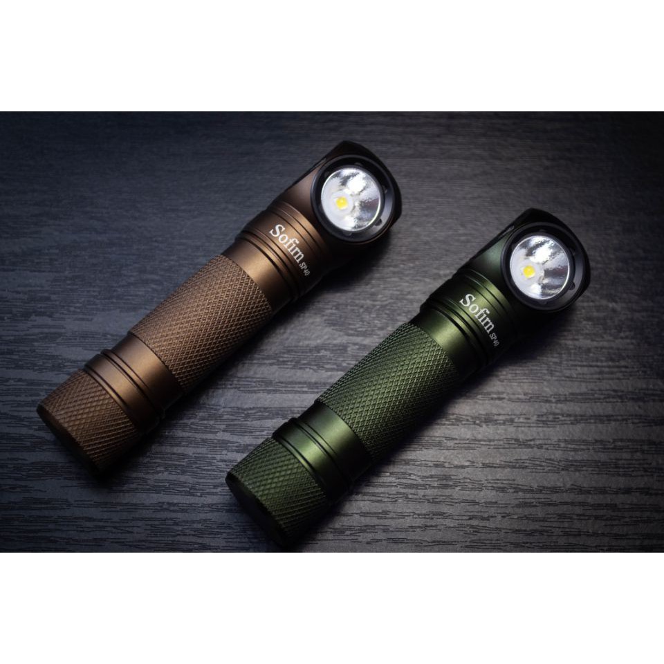 Đèn pha Sofirn SP40 1200 lumen LED XPL siêu sáng có thể sạc lại bằng pin 18650