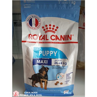 Thức ăn hạt cho chó royal canin maxi puppy bịch 1kg