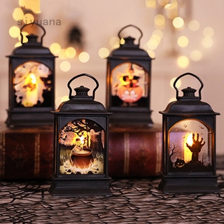 Đèn Dầu Hình Phù Thủy Dùng Trang Trí Lễ Hội Halloween