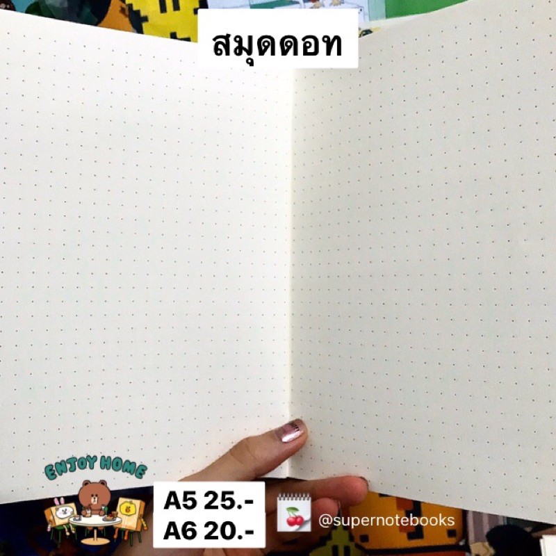 Dot Notebook A5 A6 4 Tặng 1