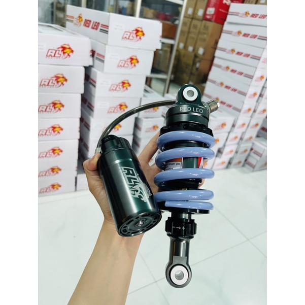 Phuộc redleo có bình dầu exciter 150/155 205mm