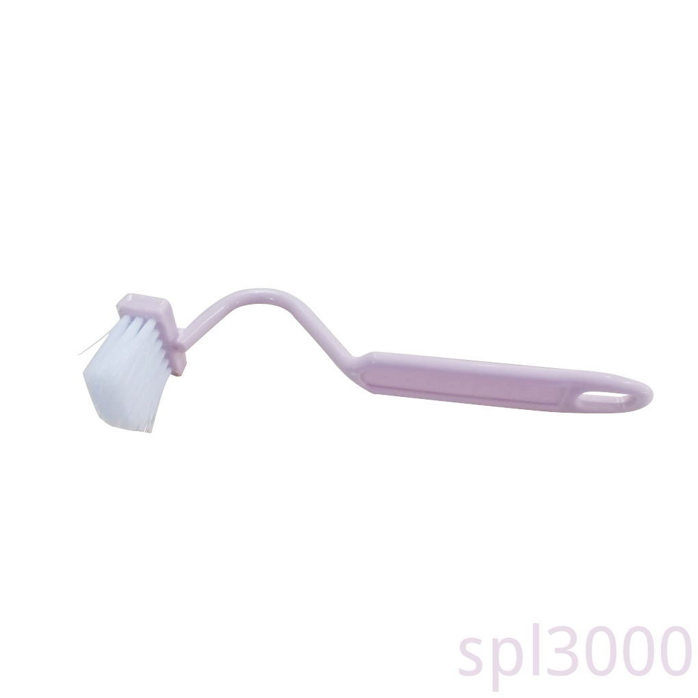 Set 2 Bàn Chải Vệ Sinh Toilet Đầu Mềm Hình Chữ S Tiện Dụng