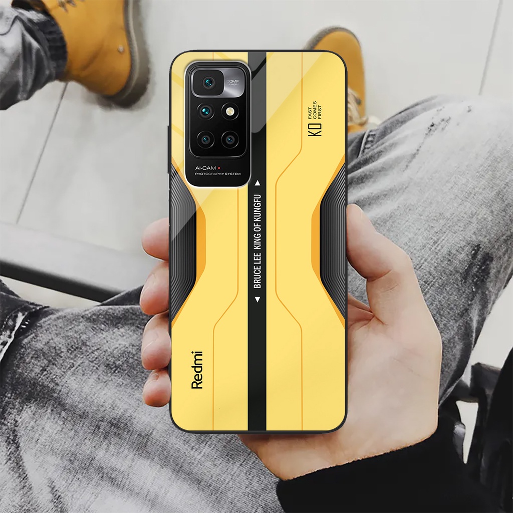 Ốp kính Xiaomi redmi 10 / Redmi Note 11 4G  mặt lưng chống bể Edition