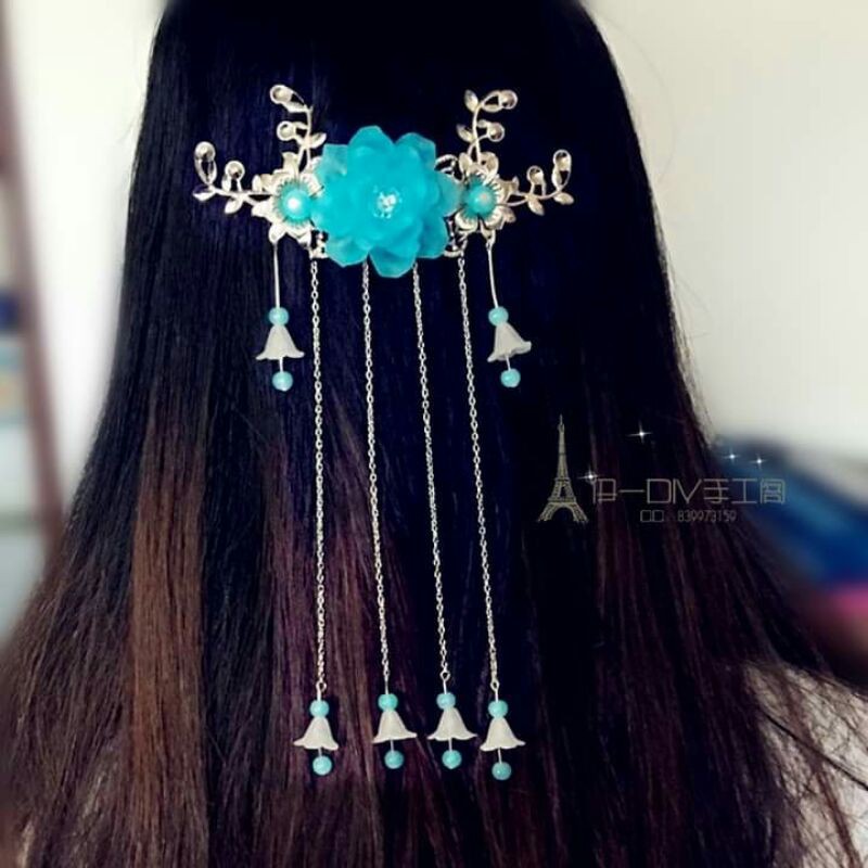 cài sau tóc cổ trang dự tiệc vũ hội
