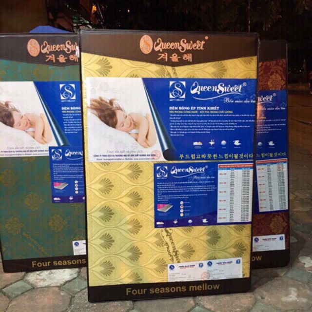 Đệm bông ép Queensweet 90.190.7 cm