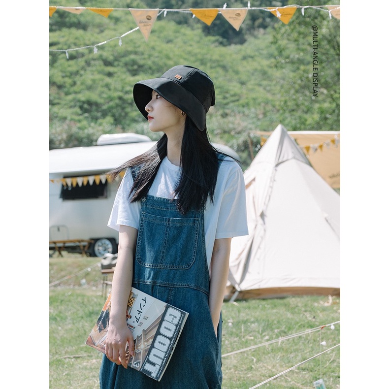 Mũ dã ngoại du lịch đi biển chống nắng thời trang rộng vành cho nữ Naturehike NH21FS533