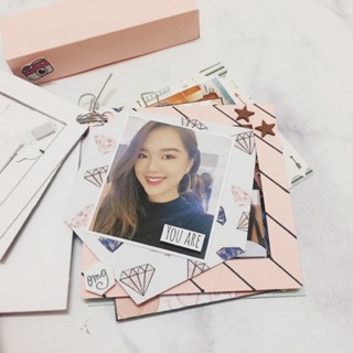 Mini Pink Card