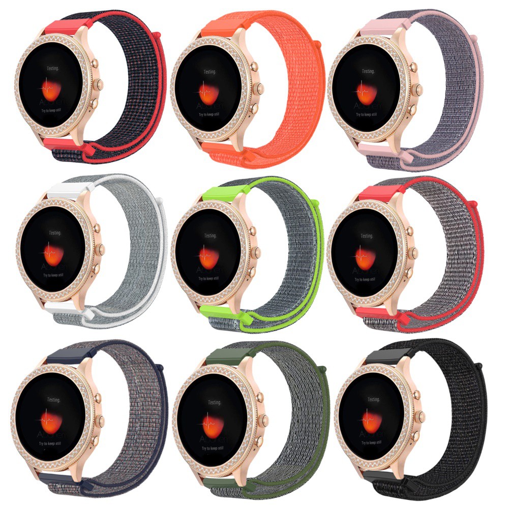 Dây Đồng Hồ Bằng Nylon 18mm Dành Cho F-ossil Gen 4