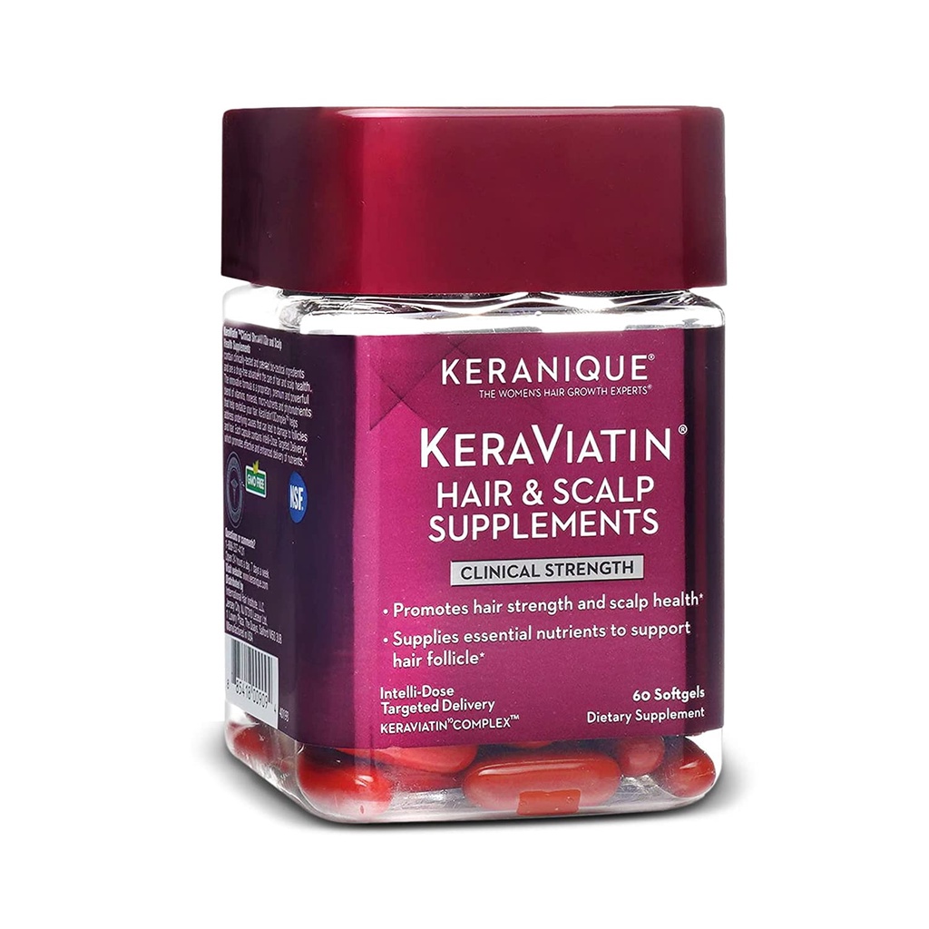 [LÔ M210105] KÊRANIQUE KÊRAVIATIN HAIR &amp; SCALP 60 VIÊN