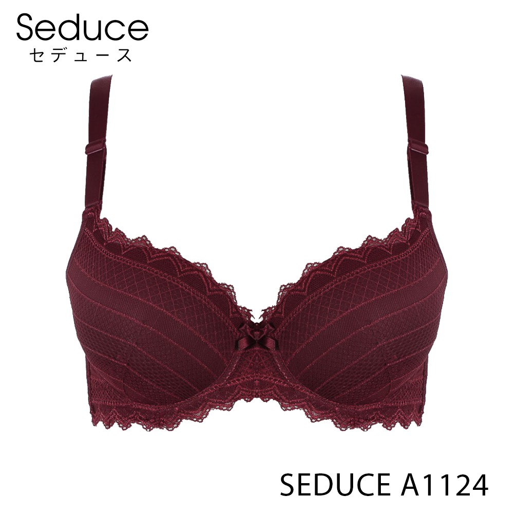 Áo Lót Nữ Ren Mút Mỏng Có Gọng Full Cup Seduce A1124