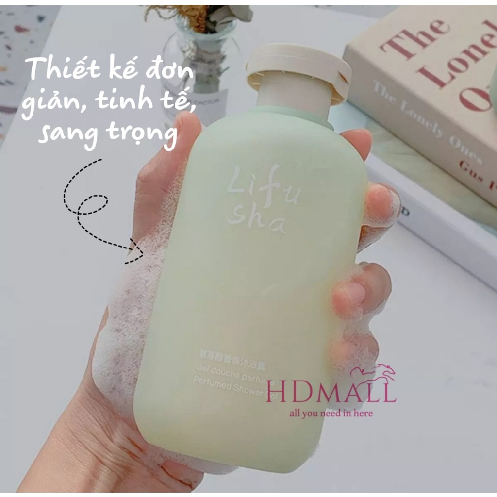Sữa Tắm Nước Hoa Dưỡng Thể Lifusha, Mùi Hương Đặc Biệt Thư Giãn 300ml | BigBuy360 - bigbuy360.vn