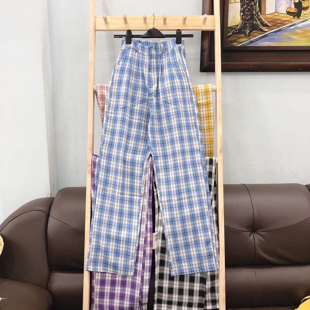 QUẦN SỌC CARO SALE MẠNH NHẤT SHOP [Moment House]