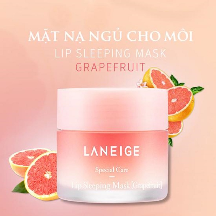 Mặt Nạ Ngủ Môi Laneige 20g Lip Sleeping Mask [Graperfruit]