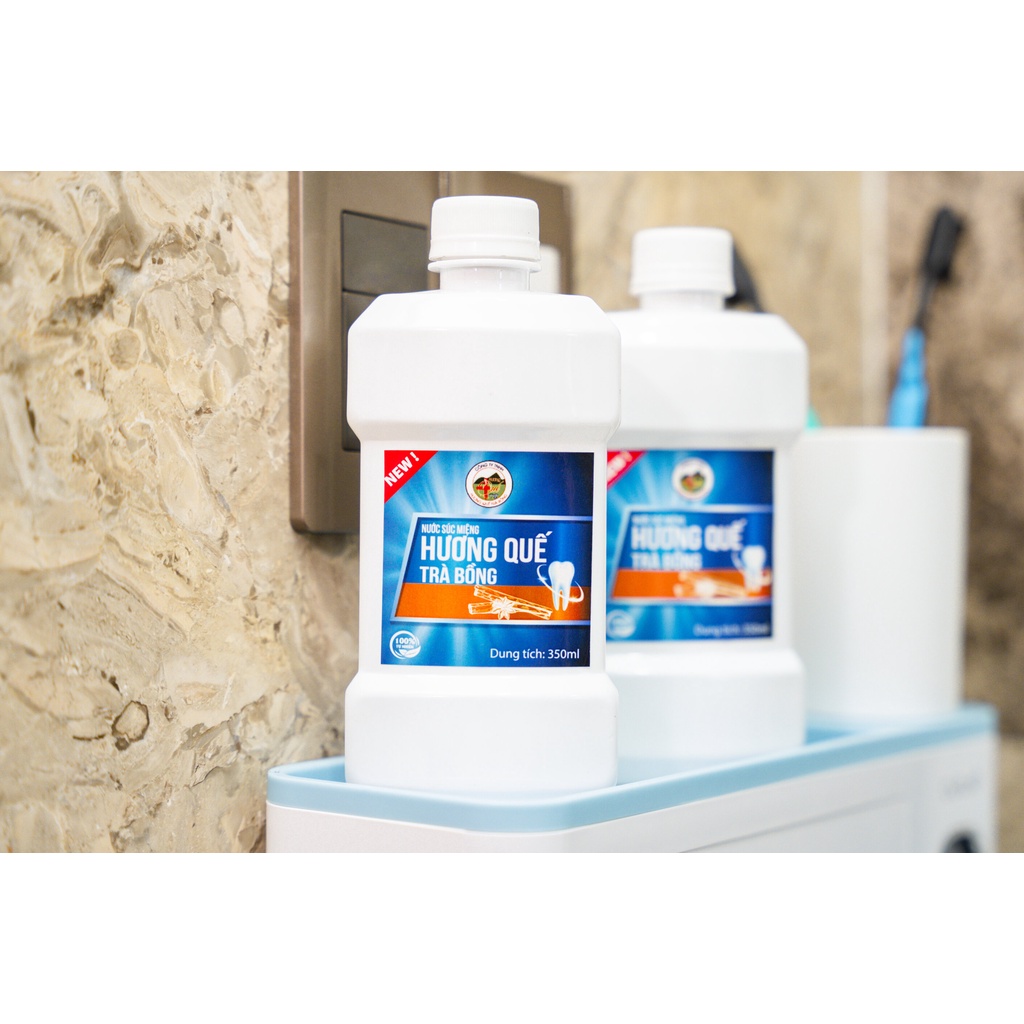 Nước Súc Miệng Quế 350ml, Hương Quế Trà Bồng