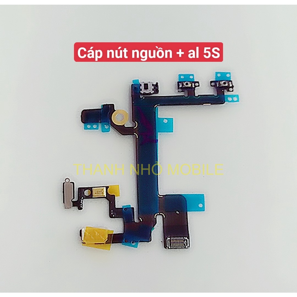 Cáp nút nguồn + âm lượng iphone 5G / 5S / 6S / 7G / 7 plus hàng chính hãng
