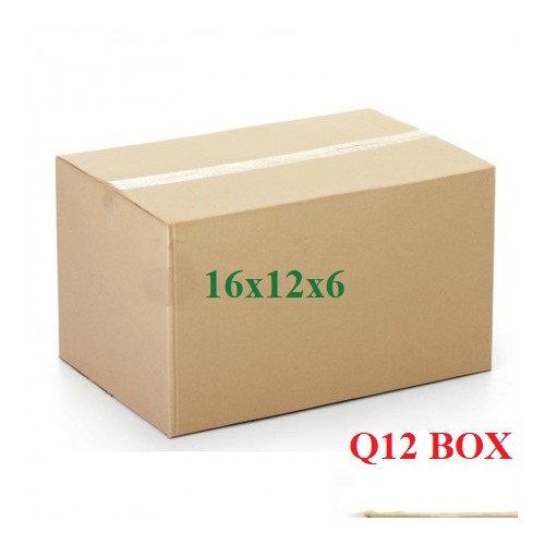 Q12 - 1 Hộp carton 16x12x6 Cm