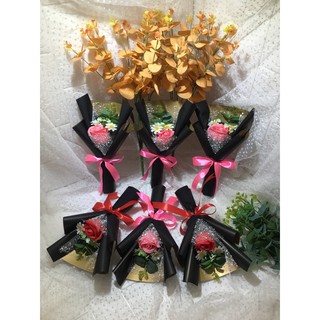 Bó Hoa sáp vĩnh cửu 1 bông ( đặt tối thiểu 2 bó )