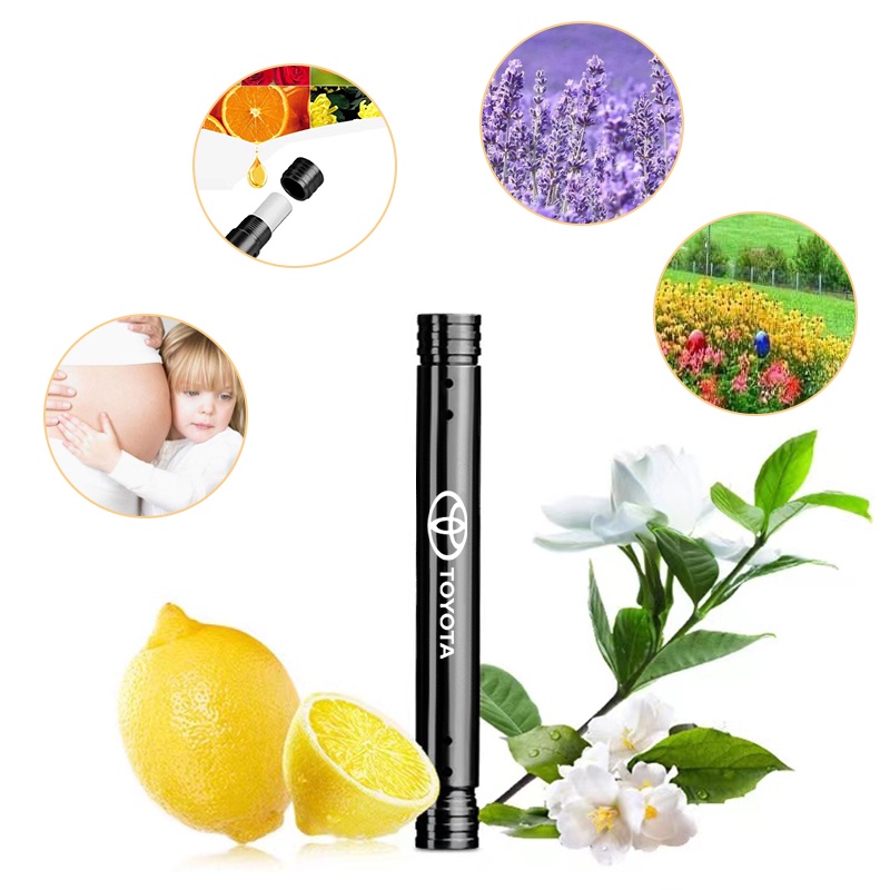 Kẹp Khuếch Tán Nước Hoa Gắn Điều Hòa Xe Hơi Toyota Corolla Yaris Aygo Prius RAV4 Camry Auris