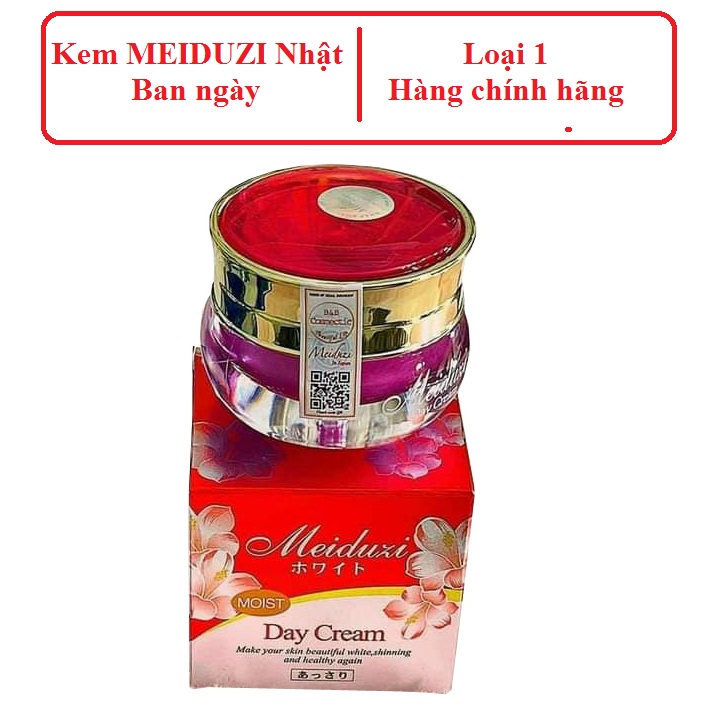 Kem meiduzi ban ngày loại 1 chính hãng kem Nhật dưỡng trắng da chống nắng màu hồng 20g