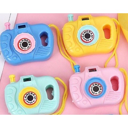 Đồ chơi máy ảnh mini hình thù đáng yêu nhiều hình ảnh sinh động cho bé khám phá KingKids