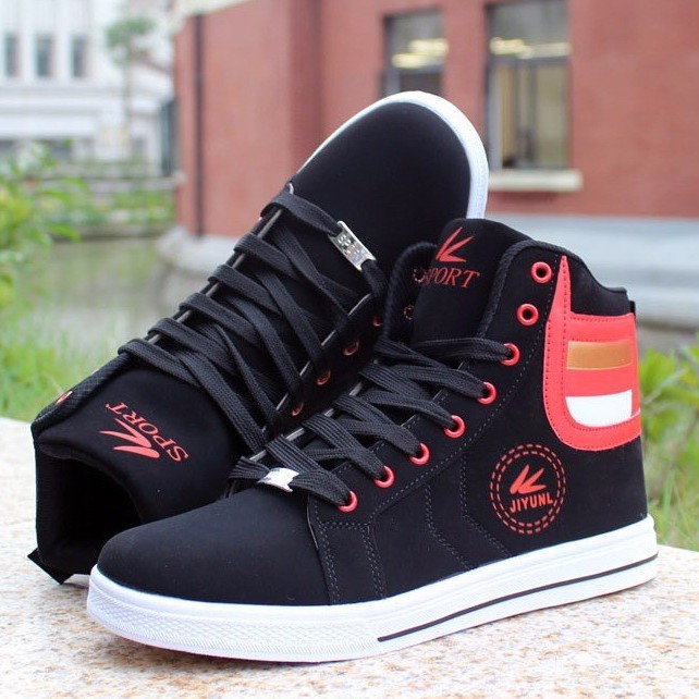 Giày nam cao cổ G18-Trắng | BigBuy360 - bigbuy360.vn