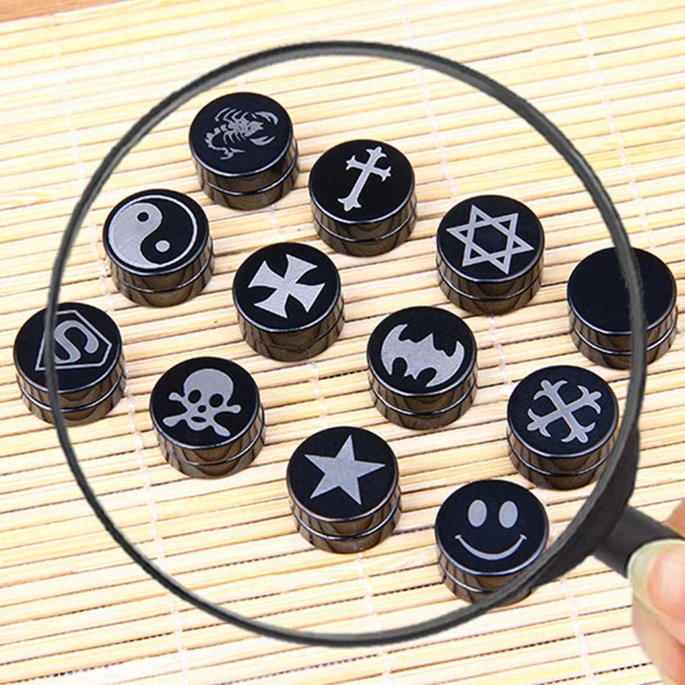 Khuyên Tai Dạng Hạt Màu Sắc Trơn Phong Cách Punk Đường Phố Hàn Quốc Cho Nam