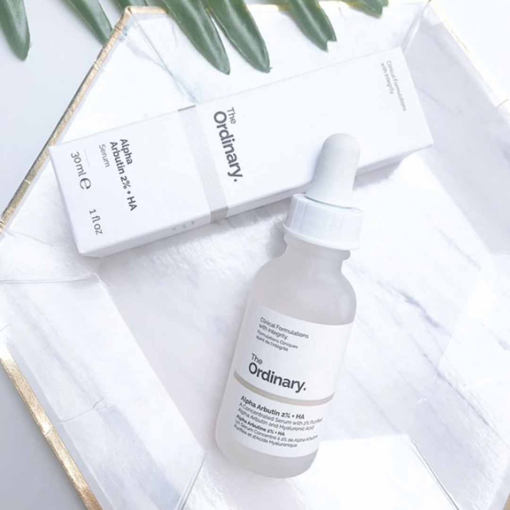 [Bill Hãng] Tinh Chất Dưỡng Trắng Da, Mờ Thâm Alpha Arbutin 2% + HA - The Ordinary