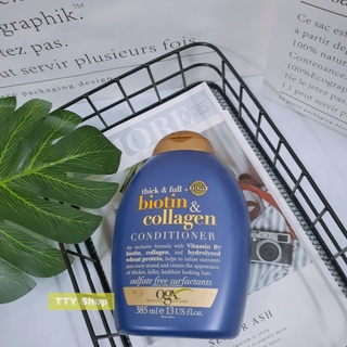 DẦU GỘI BIOTIN COLLAGEN OGX GIẢM RỤNG - KICH THÍCH MỌC TÓC - TRỊ GÀU MỸ USA 385ML
