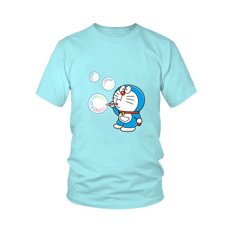 Áo thun thời trang in hình chú Mèo Doraemon Mẫu 6 (Đủ Màu)