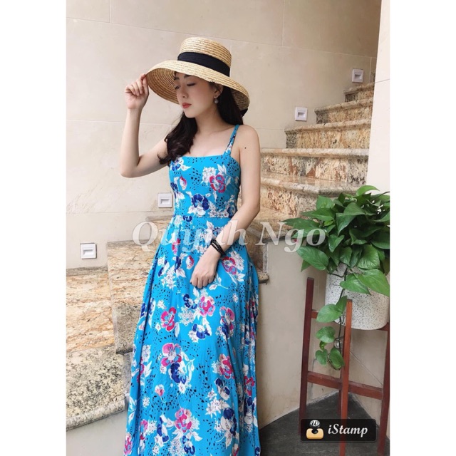 váy maxi ZARA vợt sale nấc cuối authentic