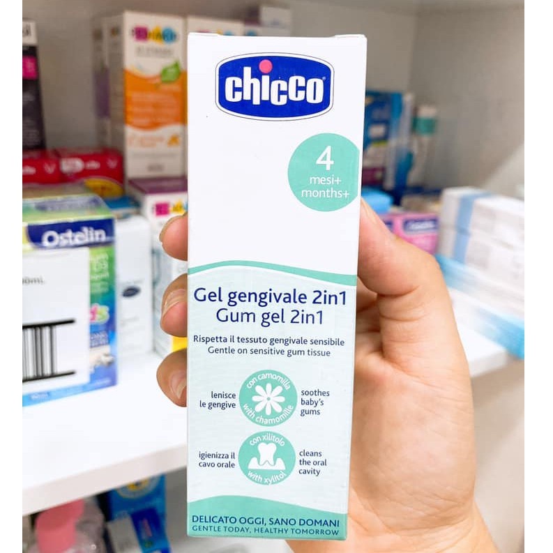 Gel Bôi Lợi Cho Bé Mọc Răng , Giảm Sưng Đau Chicco 4m+