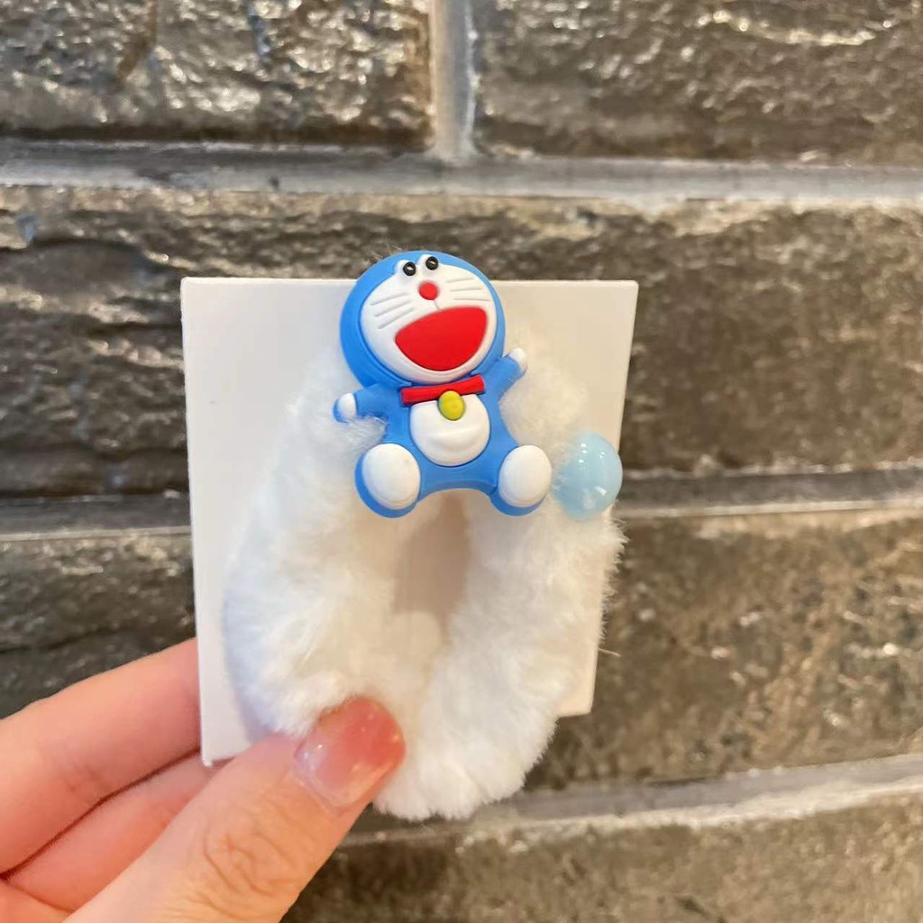 Tender afternoons Dây buộc tóc hình gấu nhồi bông dễ thương thời trang cho nữ