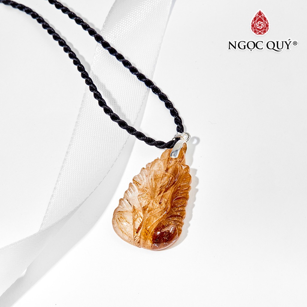 Mặt Dây Chuyền Nữ Hoàng Hồ Ly TA Tóc Đỏ - Ngọc Quý