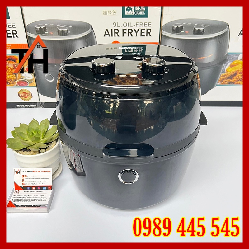 Nồi Chiên Không Dầu CAMEL 9L - 8L - 7L - 6L - Hàng Chính Hãng Bảo Hành 1 Năm
