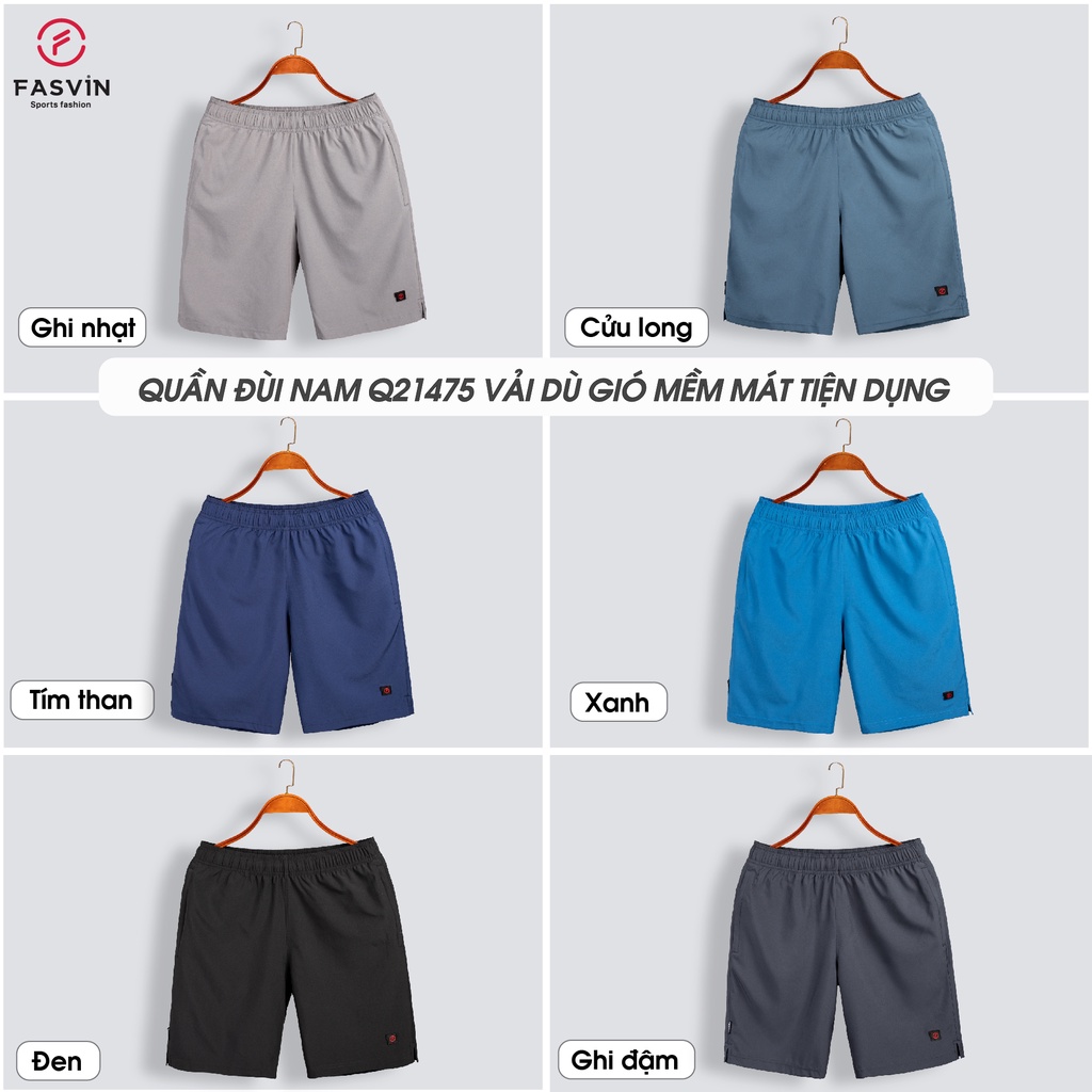 COMBO Quần Đùi Nam , Tất , Sịp Fasvin Vải Mềm, Mịn, Co Giãn 4 Chiều, Phong Cách Trẻ Trung Năng Động Q.HN