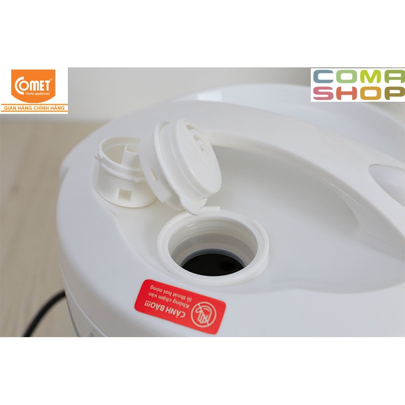 CM8028 - NỒI CƠM ĐIỆN NẮP GÀI CHỐNG DÍNH COMET 1.2L (3-4 NGƯỜI ĂN) BẢO HÀNH CHÍNH HÃNG 12 THÁNG