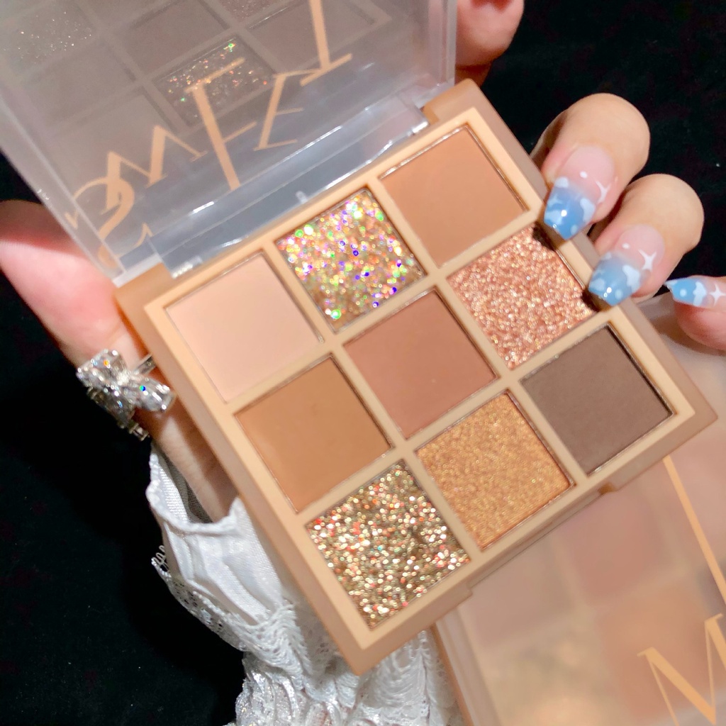 (Hàng Mới Về)Bảng Phấn Mắt 9 Màu SWEET MINIT