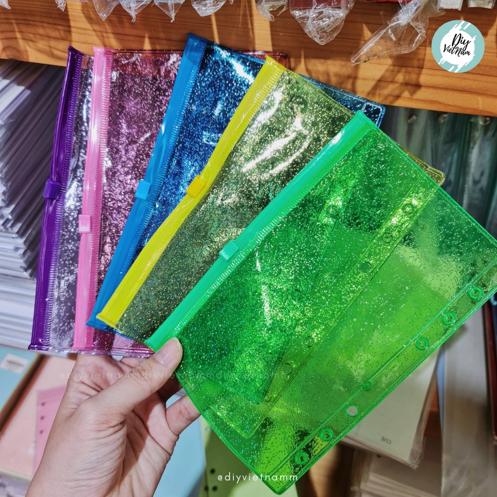 TÚI ZIP KIM TUYẾN A6