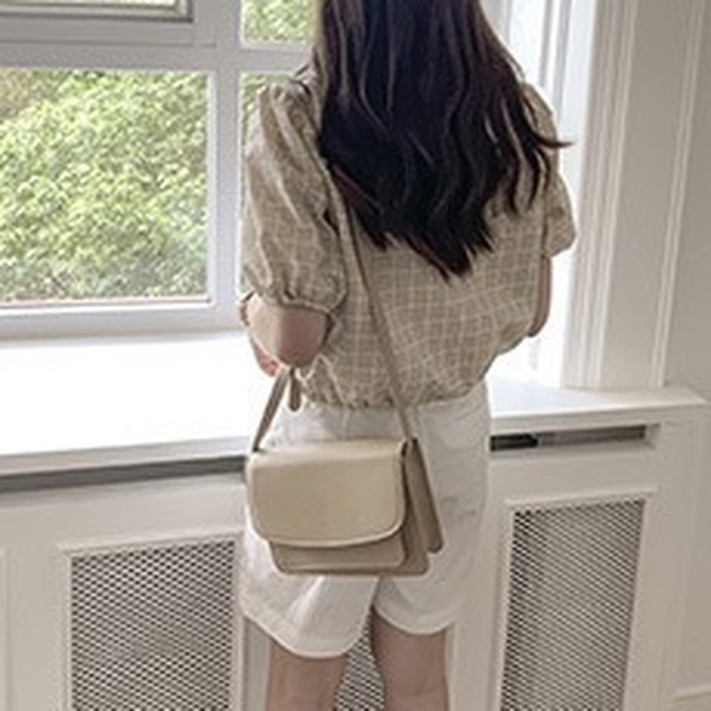 Túi Đeo Chéo Vai Xếp Ly Hình Đám Mây Phong Cách Hàn Quốc Thời Trang Cho Nữ Gylb594