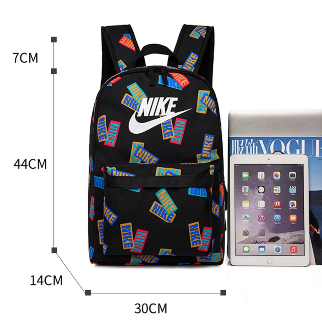 Ba Lô Thể Thao Nike 100% Chính Hãng Họa Tiết Rằn Ri Cá Tính Cho Nam Và Nữ