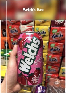 Nước ngọt Soda Welch’s Nho (12 lon)