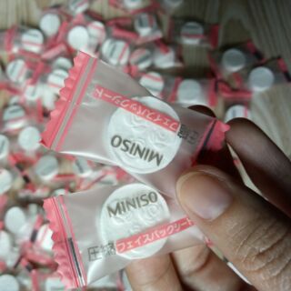 10 x Mặt nạ nén / mặt nạ giấy nén Miniso Nhật Bản